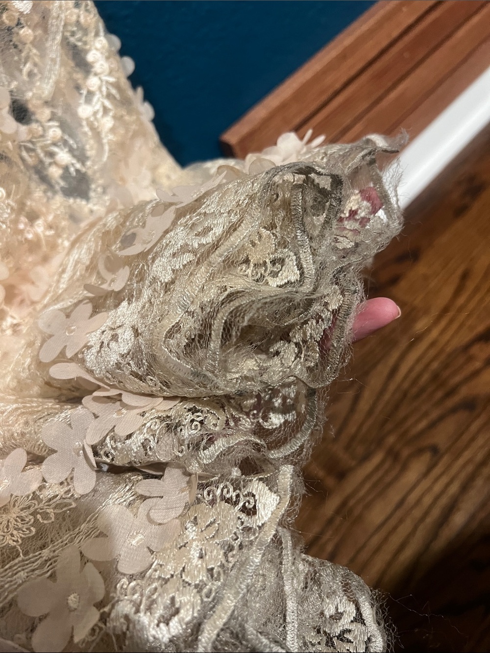Dress the Population Champagne Beaded Maxi Dress - Picture 5 of 5